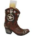 Boot With Star Tooth Pick Holder