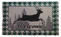 29-1/2 x 17-3/4-Inch Deer Run "Welcome" Coir Door Mat