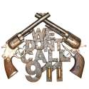 Pistol Sign We Don't Call 911