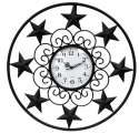Metal Star Wall Clock