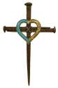 Nail Heart Cross