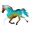 20-1/4-Inch x 17-1/4-Inch Metal Horse Cutout Wall Decor