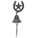 Cast Iron Horseshoe & Star Bell