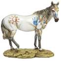 Native American Painted Horse Statue