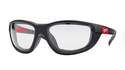 High Performance Clear Glass With Gasket Safety Glasses