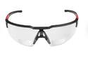 Clear Anti-Scratch Lenses +2.00 Magnified Safety Glasses 