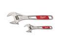 6-Inch And 10-Inch Adjustable Wrench Set