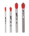 Glass And Tile Bit Set, 4-Piece