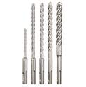 MX4™ 4-Cutter SDS PLUS Rotary Hammer Drill Bit 5-Piece