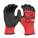 Nitrile Dipped, Impact Gloves With Cut Level 3, Medium