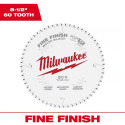 8-1/2-Inch 60-Tooth Fine Finish Circular Saw Blade
