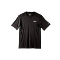 Workskin Performance Black Short Sleeve Men's T Shirt, L