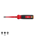 4-In-1 Insulated 1000-Volt Rated Slim Tip Multi-Bit Screwdriver