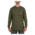 GRIDIRON™ Olive Green Pocket Long Sleeve T-Shirt, 2Extra-Large