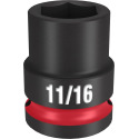 SHOCKWAVE Impact Duty™ 1/2-Inch Drive 11/16-Inch Standard 6 Point Socket