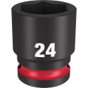 SHOCKWAVE Impact Duty™ 1/2-Inch Drive 24mm Standard 6 Point Socket