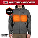 M12™ Grey Heated Hoodie, Extra-Large