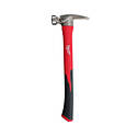 21-Ounce Milled Face Poly And Fiberglass Handle Hammer