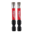 2-Inch Shockwave Impact Duty Specialty Wood Screws Power Bits 2 Pack