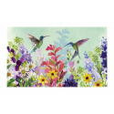 Spring Hummingbirds Matmate Doormat