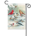 12.5 X 18-Inch Winter Bird Feeding Garden Flag