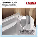DELTA B12205-6030-WH 
