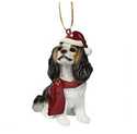 Cavalier King Charles Spaniel Holiday Dog Ornament Sculpture