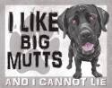 16 x 12.5-Inch I Like Big Mutts Sign