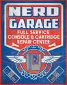 12-1/2 X 16-Inch Nerd Garage Tin Sign