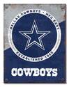 16-Inch Tin Sign "Dallas Cowboys NFC East, Established 1960" NFL