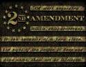 12.5 X 16-Inch Camo Flag 2nd Amendment Tin Sign