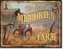 Jq The Best Memories Are Made On The Farm Tin Sign