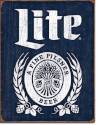 Miller Lite Logo A Fine Pilsner Beer Tin Sign