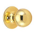 Polished Brass Ball Dummy Knob