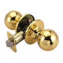 Polished Brass Ball 2-Way Adjustable Passage Door Knob