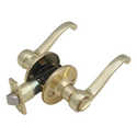 Polished Brass Scroll 2-Way Adjustable Privacy Lever