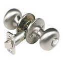 Satin Nickel Cambridge 2-Way Latch Privacy Knob