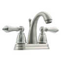 2-Handle Satin Nickel Hathaway Bathroom Faucet