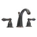 2-Handle Oil Rubbed Bronze Hathaway Widespread Bathroom Faucet