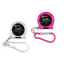 Keychain With 6-Foot Tape Measure And Carabiner