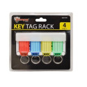 Key Tag Rack, 4-Piece