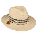 Ladies Lucio Safari Fedora Hat With 2-3/4-Inch Brim