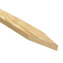 1 x 2 x 18-Inch Southern Yellow Pine Wood Chisel Point Grade Stake, Each
