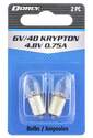 6-Volt 4d Krypton Flashlight Replacement Bulb, 2-Pack 