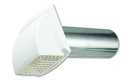 Exhaust Hood 4-Inch Pro Max White