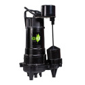 Sump Pump 3/4 Horsepower Heavy Duty Cast Iron Vertical Switch