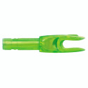 Green 4MM Small Groove G Nock, 12-Pack