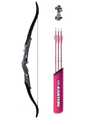 Pink Youth Recurve Bow Kit