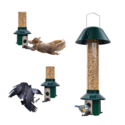 Squirrel Proof Nyjer Thistle Seed 2-Port Bird Feeder