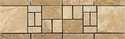 4-Inch X 12-Inch Barbera Trav Vino Listello Floor Tile, Each